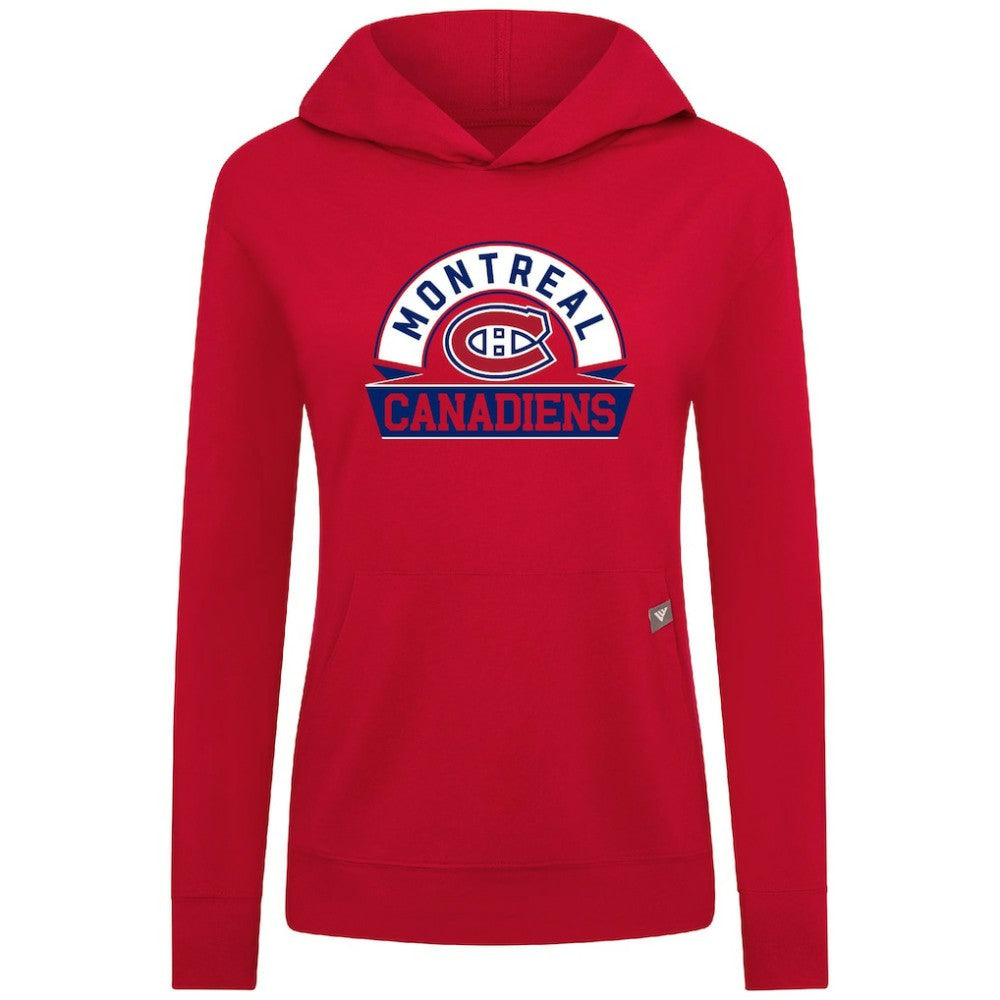 Montreal Canadiens Levelwear Women's Relay Banner Arch Pullover Hoodie -  NHL Hoodies