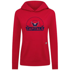 Washington Capitals Levelwear Women's Relay Banner Arch Pullover Hoodie -  NHL Hoodies