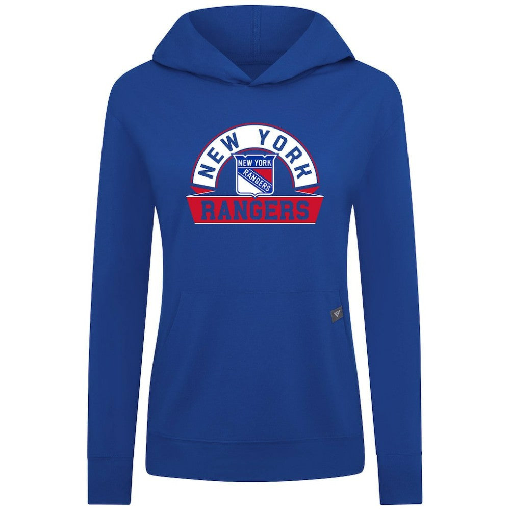 New York Rangers Levelwear Women's Relay Banner Arch Pullover Hoodie -  NHL Hoodies