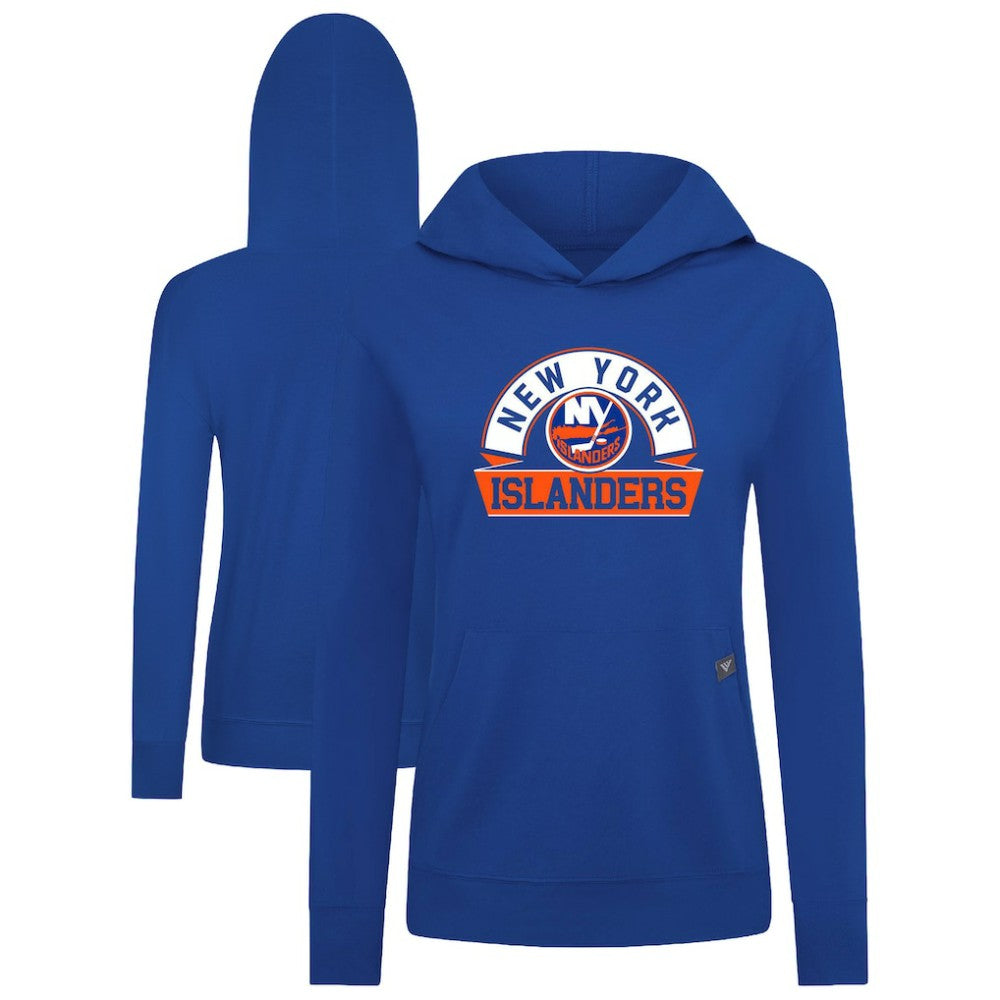 New York Islanders Levelwear Women's Relay Banner Arch Pullover Hoodie -  NHL Hoodies