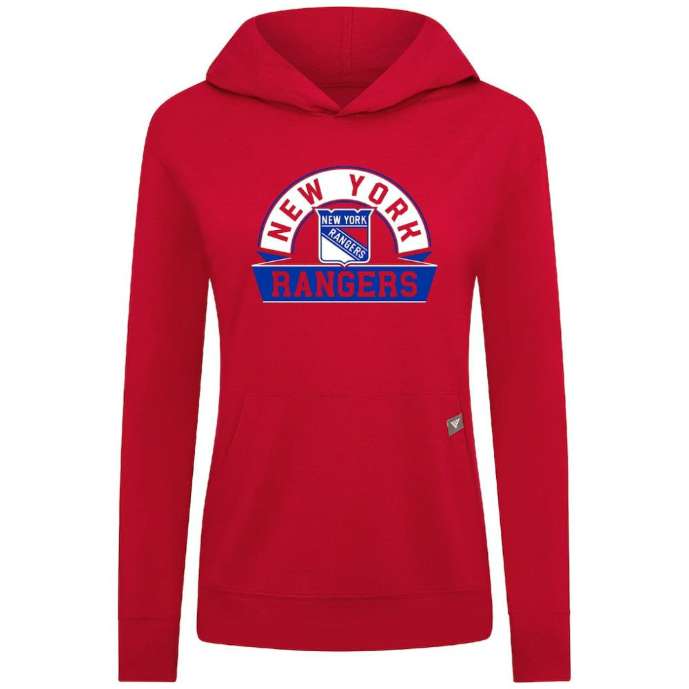 New York Rangers Levelwear Women's Relay Banner Arch Pullover Hoodie -  NHL Hoodies