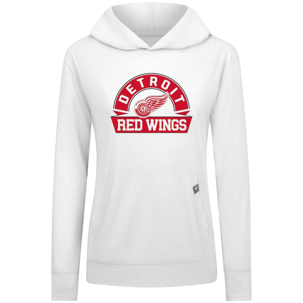 Detroit Red Wings Levelwear Women's Relay Banner Arch Pullover Hoodie -  NHL Hoodies