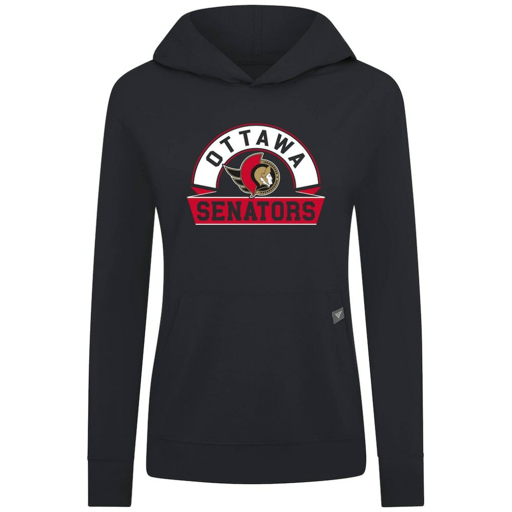 Ottawa Senators Levelwear Women's Relay Banner Arch Pullover Hoodie -  NHL Hoodies