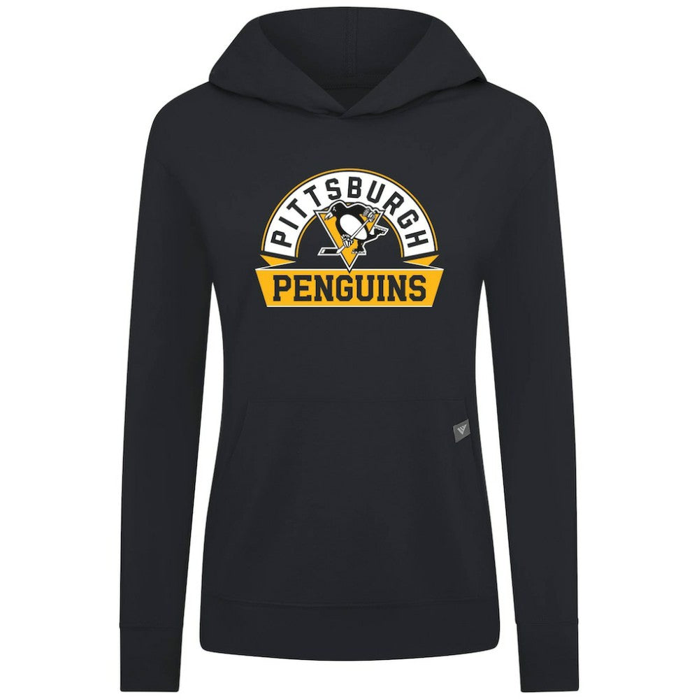 Pittsburgh Penguins Levelwear Women's Relay Banner Arch Pullover Hoodie -  NHL Hoodies