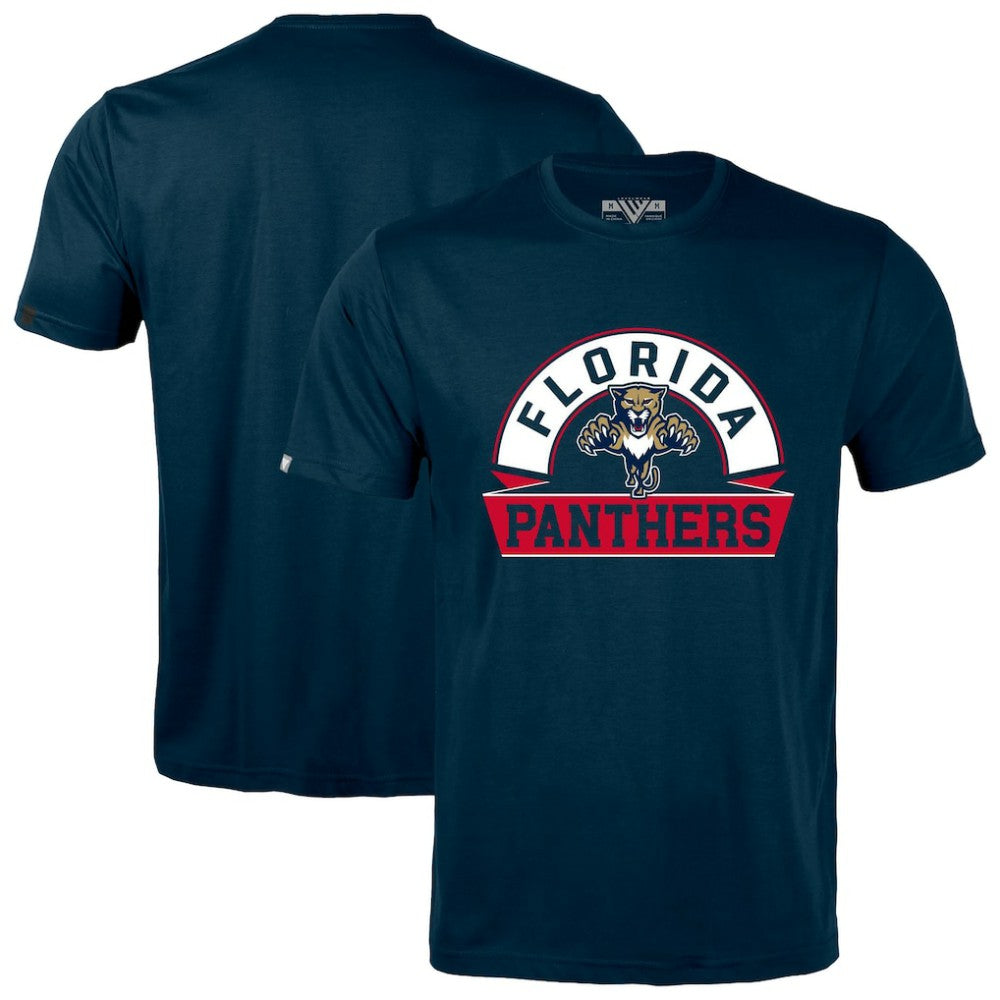 Florida Panthers Levelwear Richmond Banner Arch T-Shirt -  NHL T-shirts