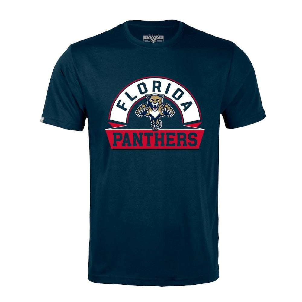 Florida Panthers Levelwear Richmond Banner Arch T-Shirt -  NHL T-shirts