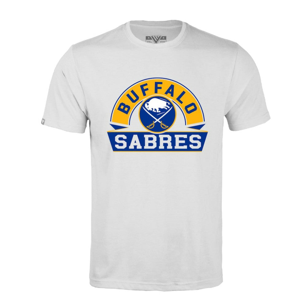 Buffalo Sabres Levelwear Richmond Banner Arch T-Shirt -  NHL T-shirts