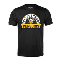 Pittsburgh Penguins Levelwear Richmond Banner Arch T-Shirt -  NHL T-shirts