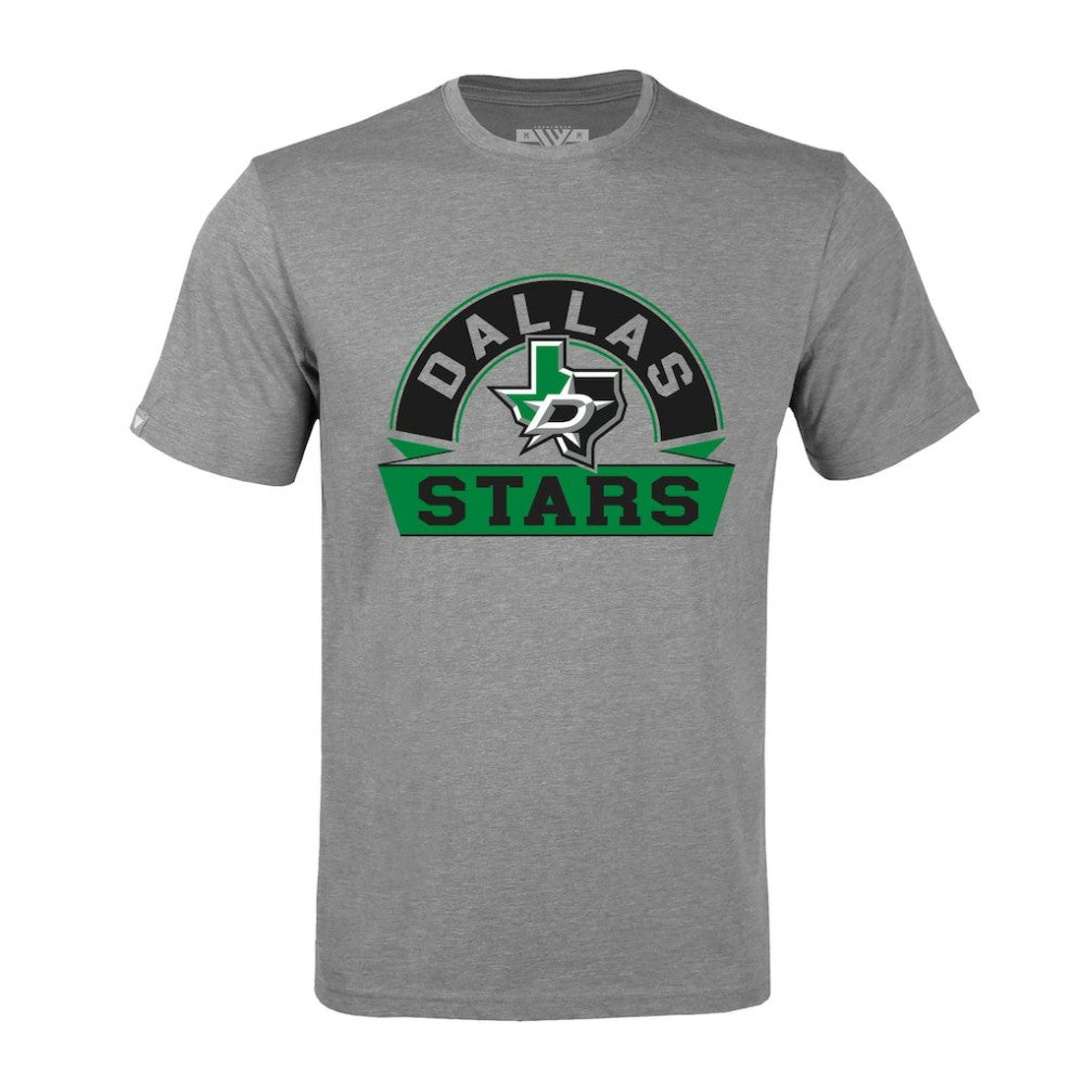 Dallas Stars Levelwear Richmond Banner Arch T-Shirt -  NHL T-shirts
