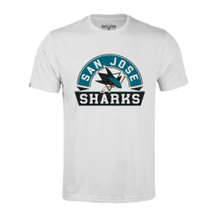 San Jose Sharks Levelwear Richmond Banner Arch T-Shirt -  NHL T-shirts