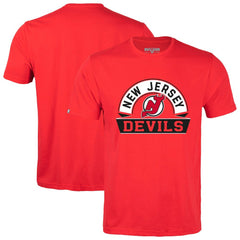 New Jersey Devils Levelwear Richmond Banner Arch T-Shirt -  NHL T-shirts