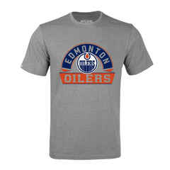Edmonton Oilers Levelwear Richmond Banner Arch T-Shirt -  NHL T-shirts