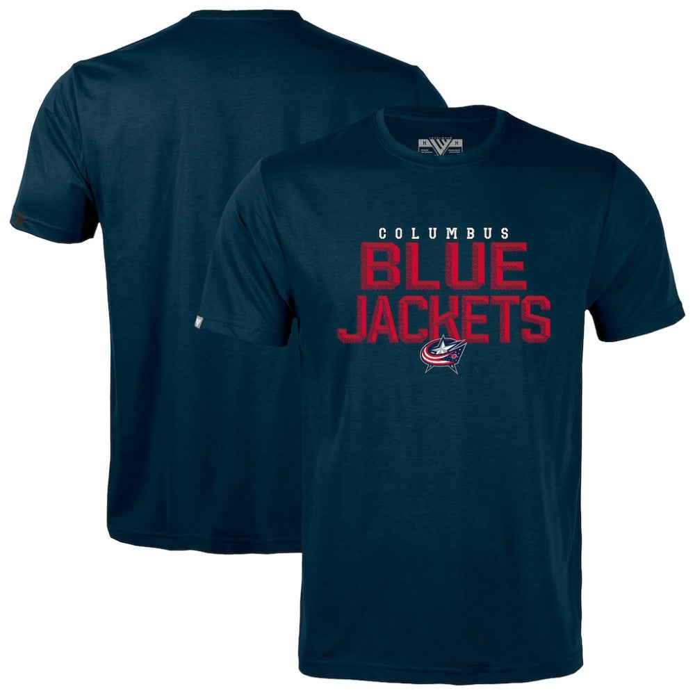 Columbus Blue Jackets Levelwear Richmond Carve T-Shirt -  NHL T-shirts