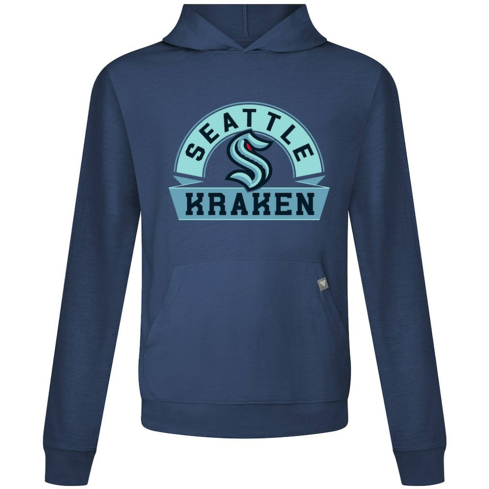 Seattle Kraken Levelwear Relay Banner Arch Pullover Hoodie -  NHL Hoodies