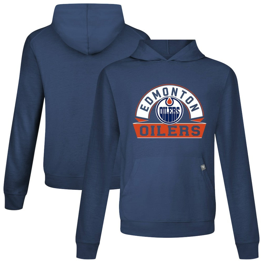 Edmonton Oilers Levelwear Relay Banner Arch Pullover Hoodie -  NHL Hoodies