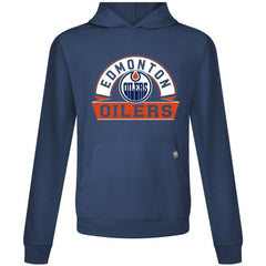 Edmonton Oilers Levelwear Relay Banner Arch Pullover Hoodie -  NHL Hoodies