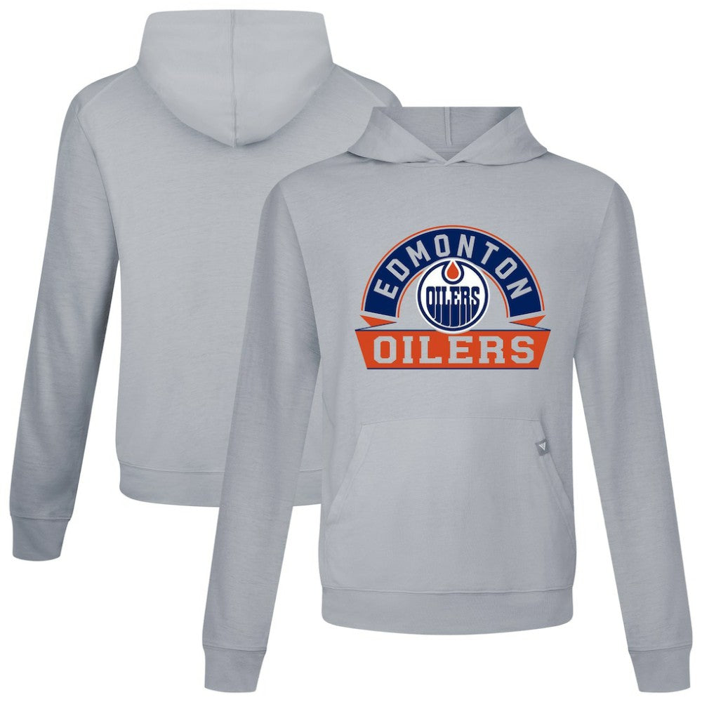 Edmonton Oilers Levelwear Relay Banner Arch Pullover Hoodie -  NHL Hoodies