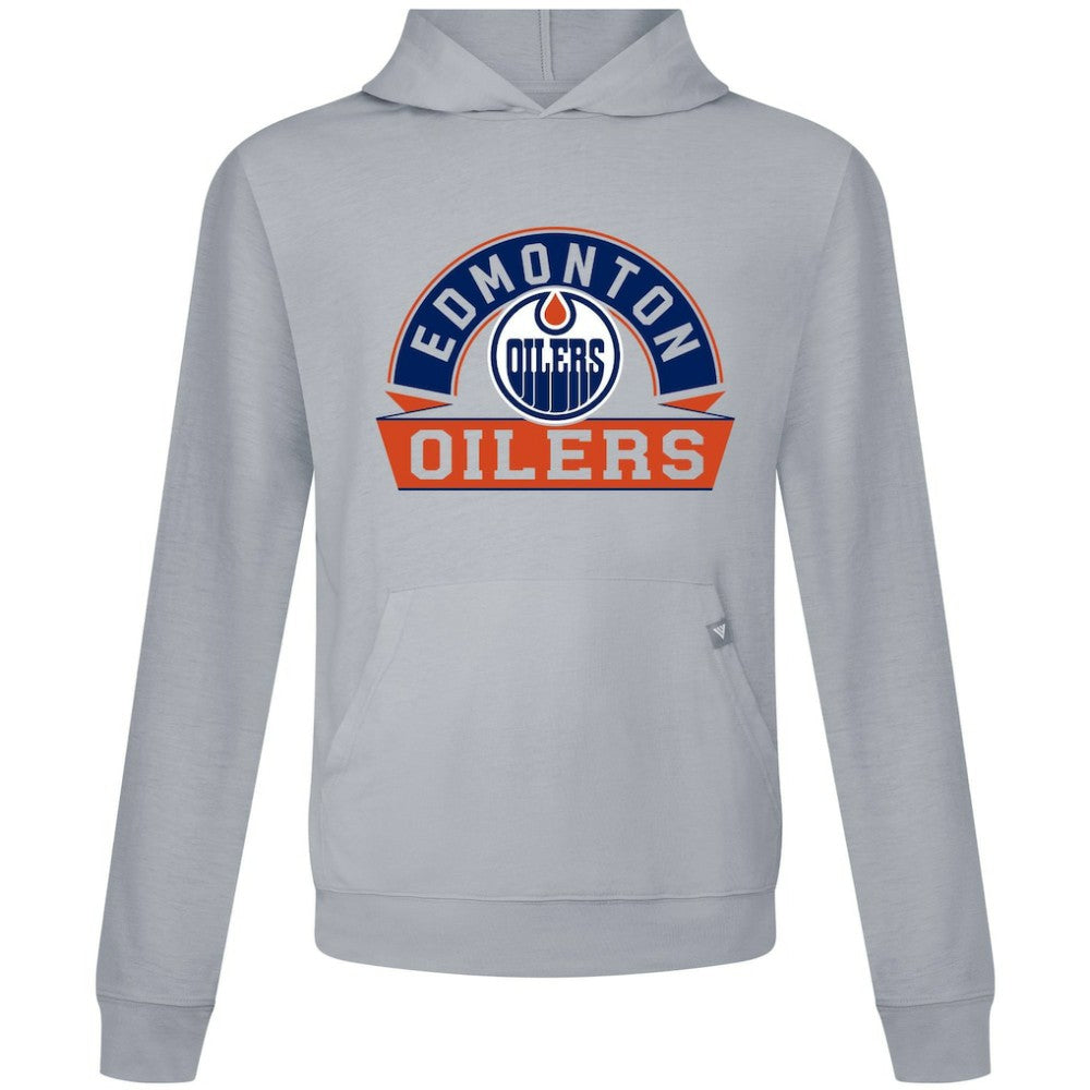 Edmonton Oilers Levelwear Relay Banner Arch Pullover Hoodie -  NHL Hoodies