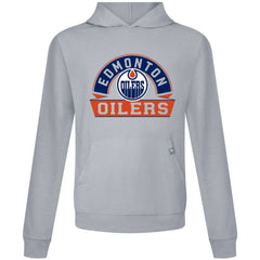Edmonton Oilers Levelwear Relay Banner Arch Pullover Hoodie -  NHL Hoodies