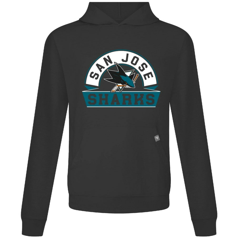 San Jose Sharks Levelwear Relay Banner Arch Pullover Hoodie -  NHL Hoodies