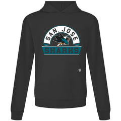 San Jose Sharks Levelwear Relay Banner Arch Pullover Hoodie -  NHL Hoodies