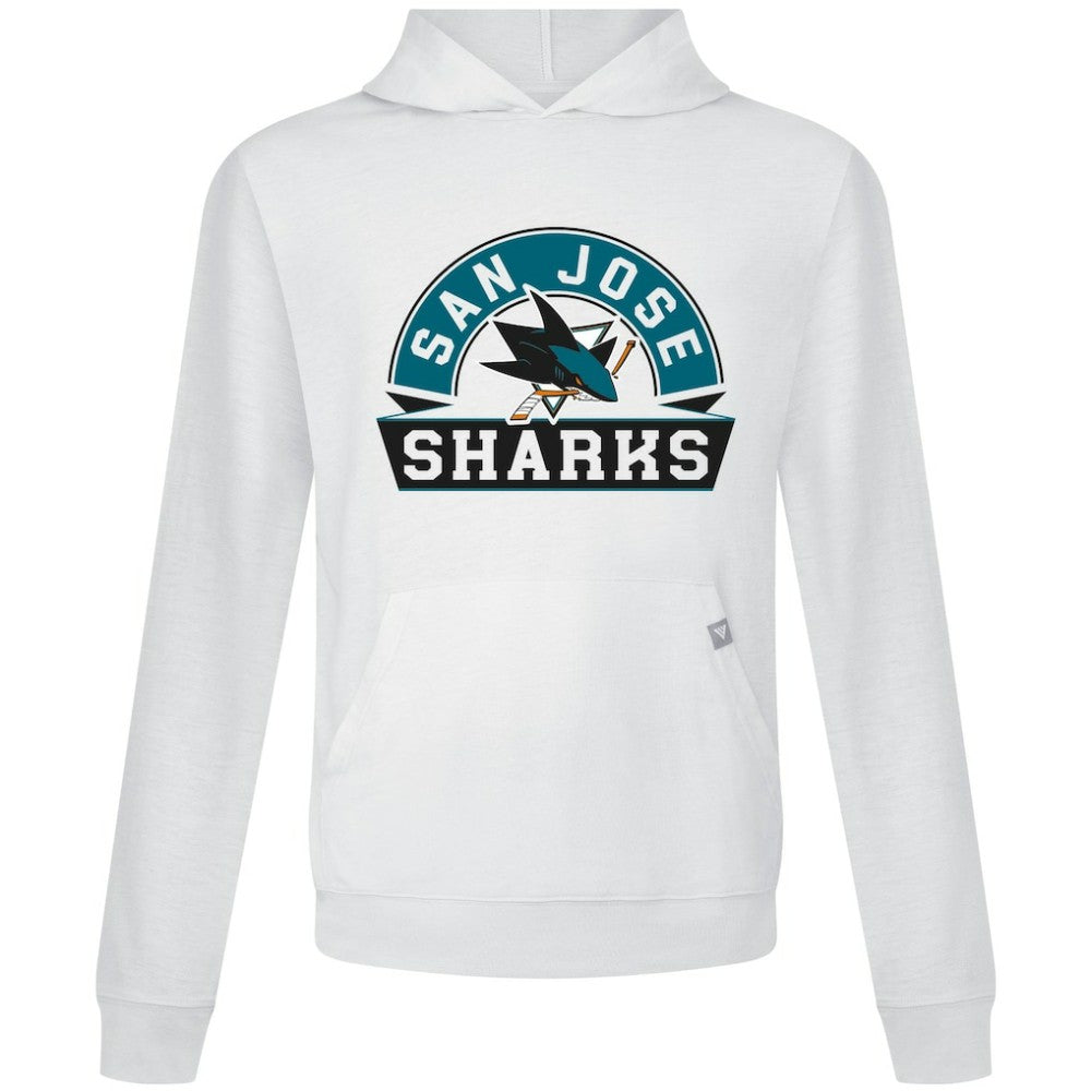 San Jose Sharks Levelwear Relay Banner Arch Pullover Hoodie -  NHL Hoodies