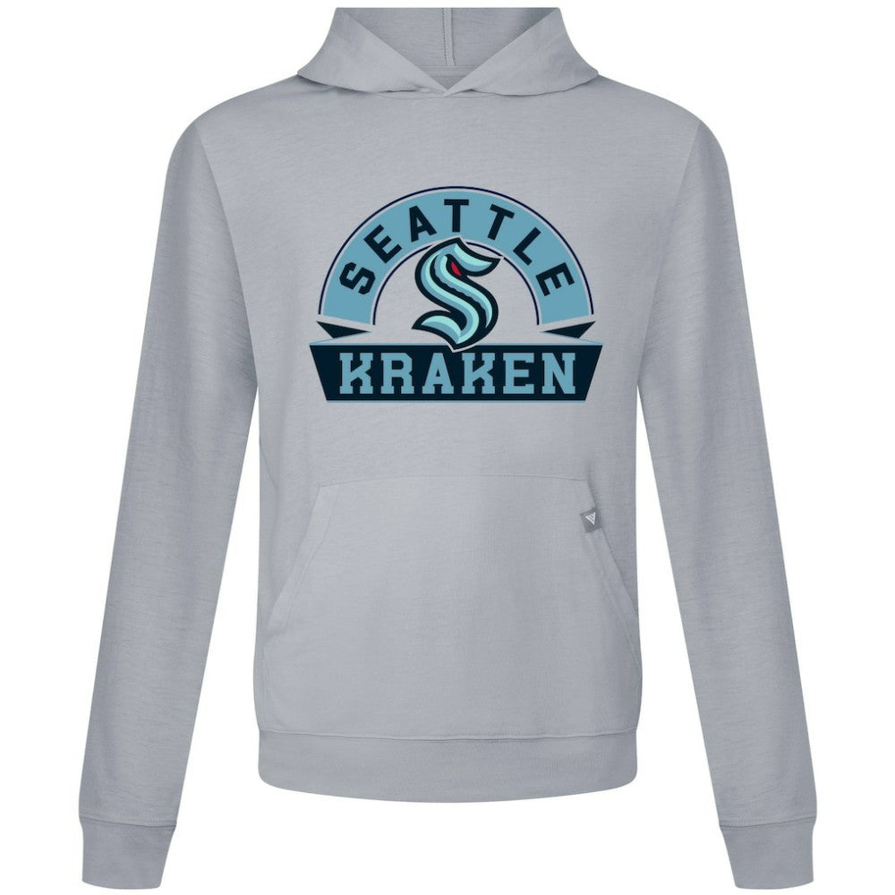 Seattle Kraken Levelwear Relay Banner Arch Pullover Hoodie -  NHL Hoodies