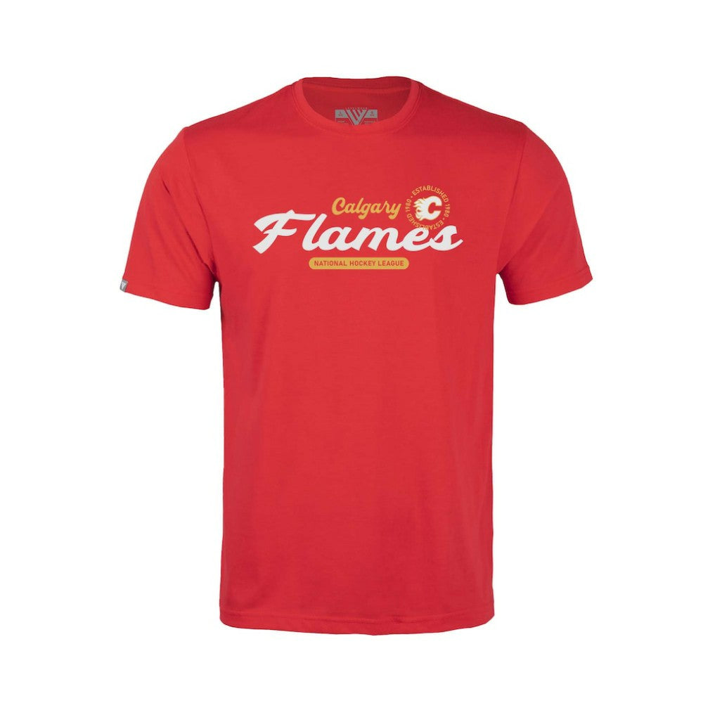Calgary Flames Levelwear Youth Little Richmond Monument T-Shirt -  NHL T-shirts