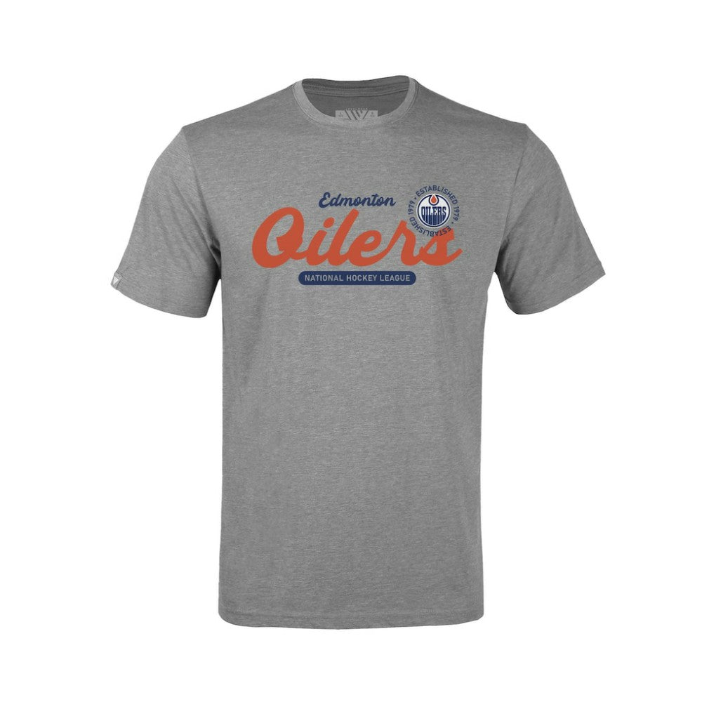 Edmonton Oilers Levelwear Youth Little Richmond Monument T-Shirt -  NHL T-shirts