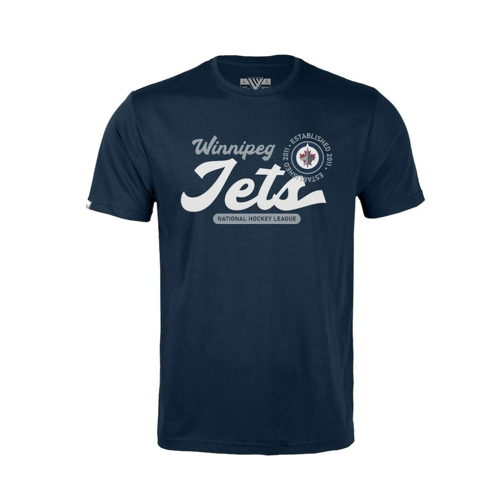 Winnipeg Jets Levelwear Youth Little Richmond Monument T-Shirt -  NHL T-shirts