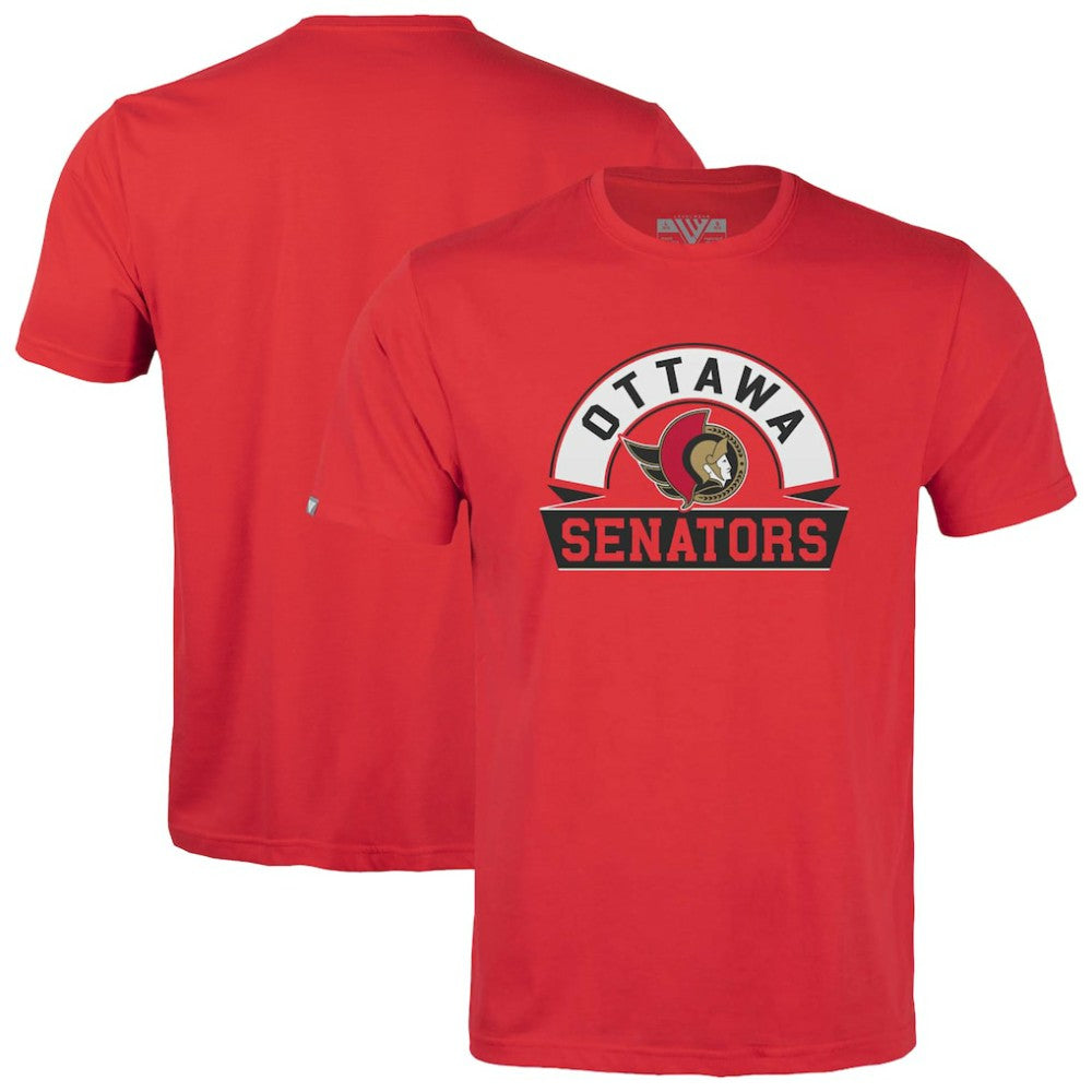 Ottawa Senators Levelwear Youth Little Richmond Banner Arch T-Shirt -  NHL T-shirts