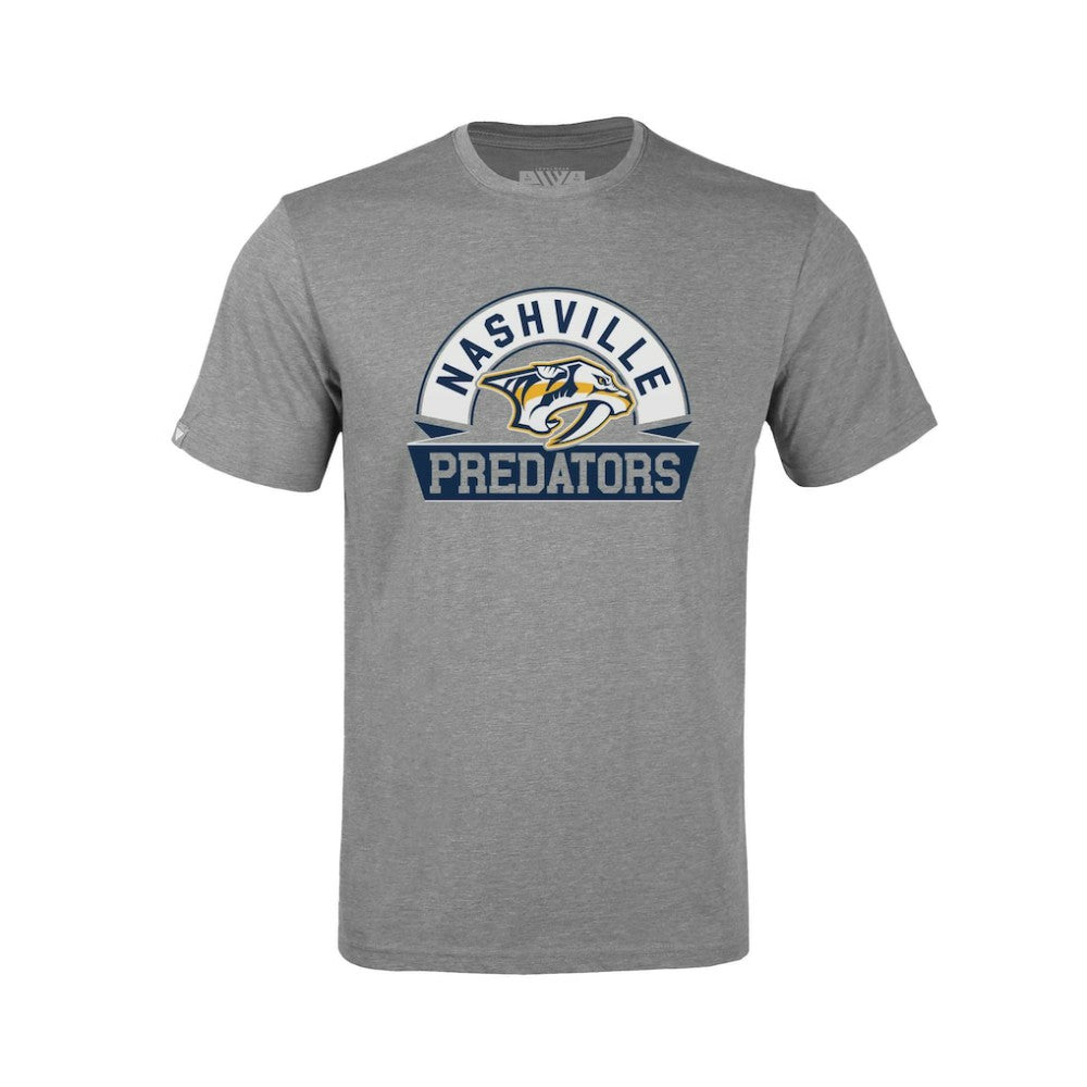 Nashville Predators Levelwear Youth Little Richmond Banner Arch T-Shirt -  NHL T-shirts