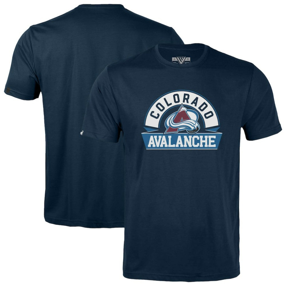 Colorado Avalanche Levelwear Youth Little Richmond Banner Arch T-Shirt -  NHL T-shirts