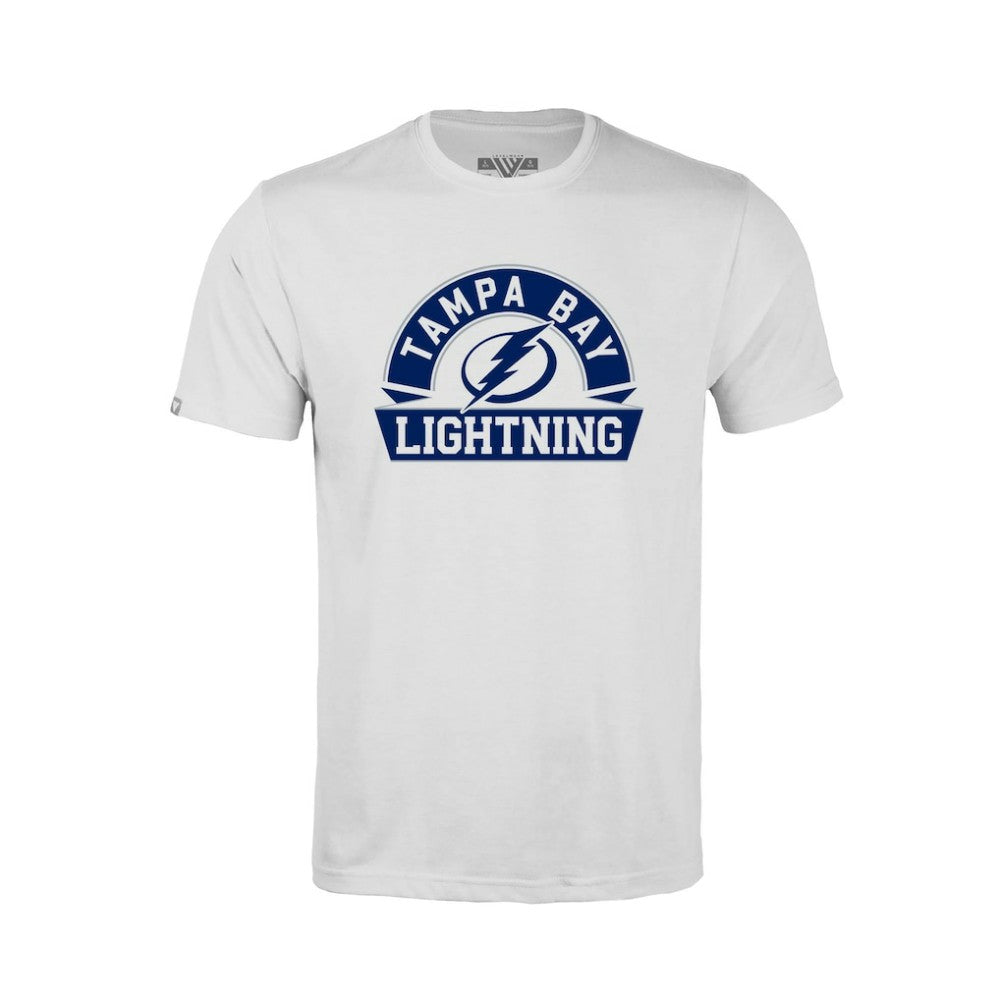 Tampa Bay Lightning Levelwear Youth Little Richmond Banner Arch T-Shirt -  NHL T-shirts