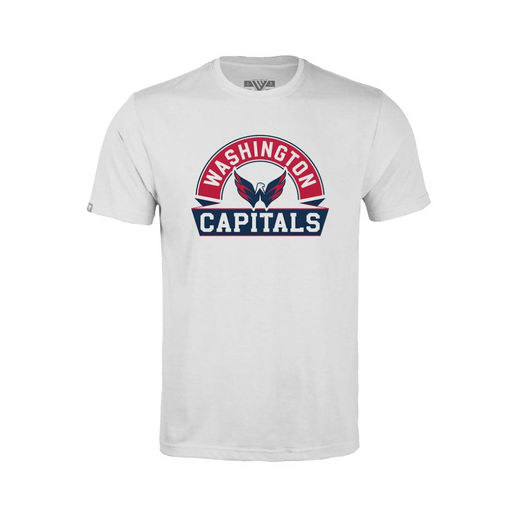 Washington Capitals Levelwear Youth Little Richmond Banner Arch T-Shirt -  NHL T-shirts