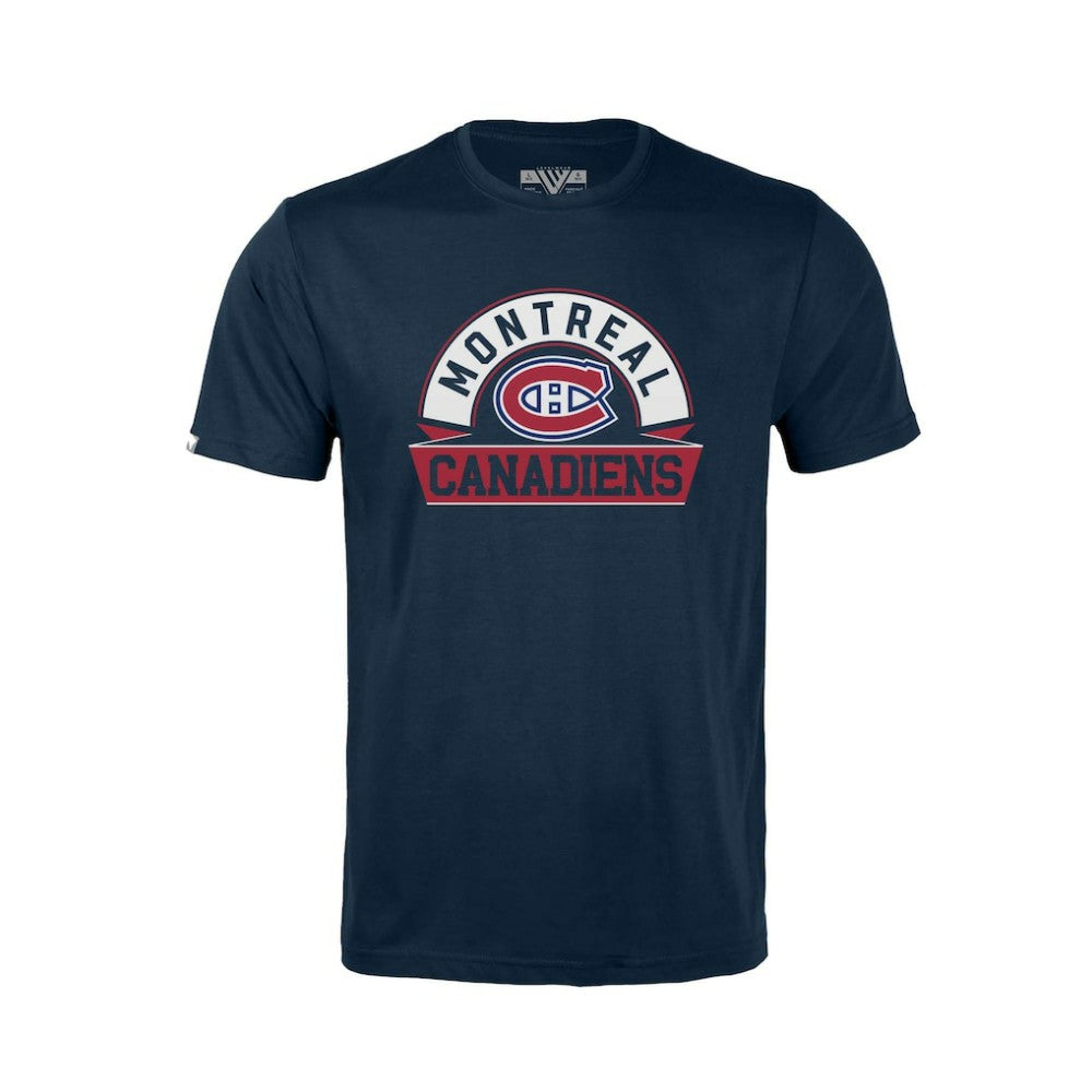 Montreal Canadiens Levelwear Youth Little Richmond Banner Arch T-Shirt -  NHL T-shirts