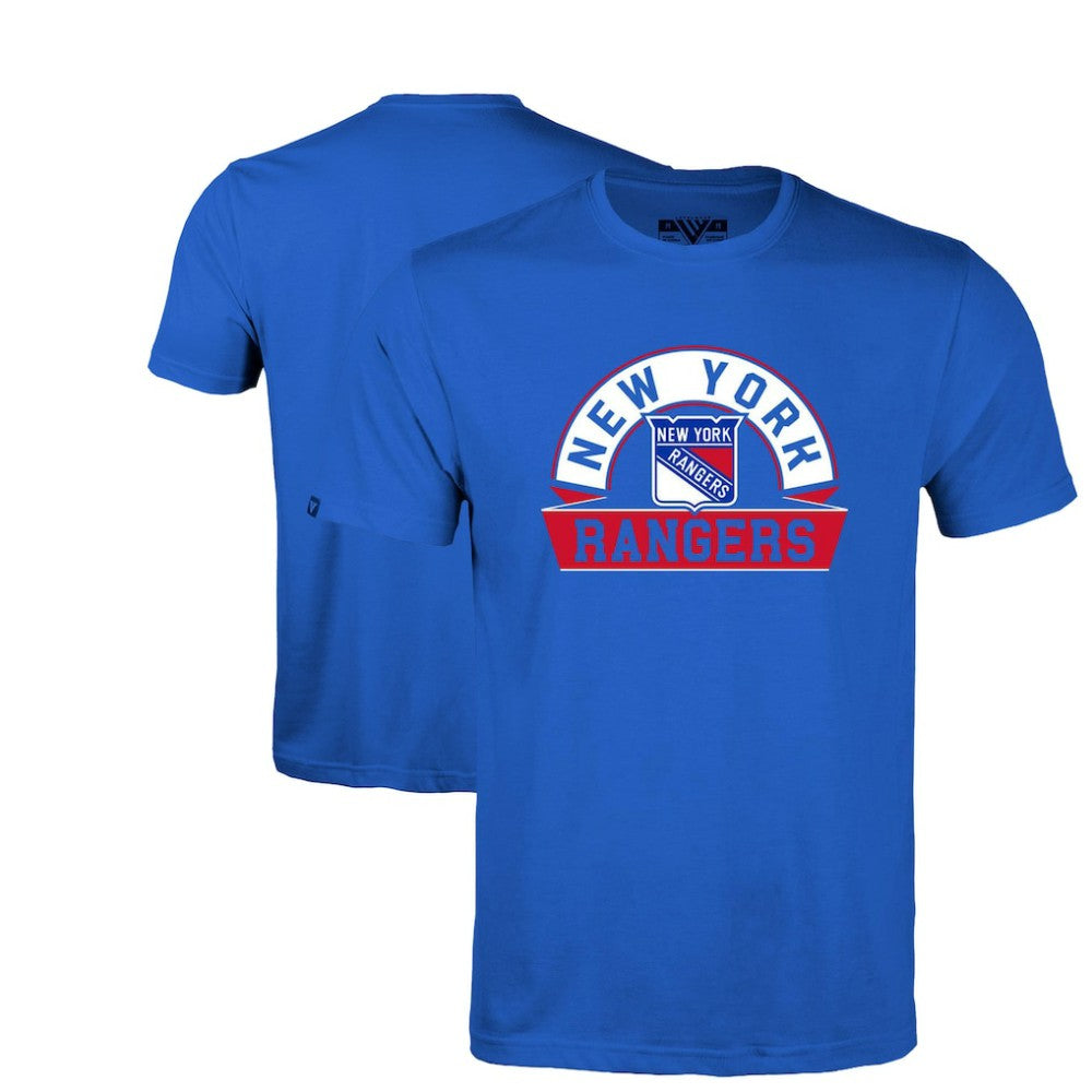 New York Rangers Levelwear Youth Little Richmond Banner Arch T-Shirt -  NHL T-shirts