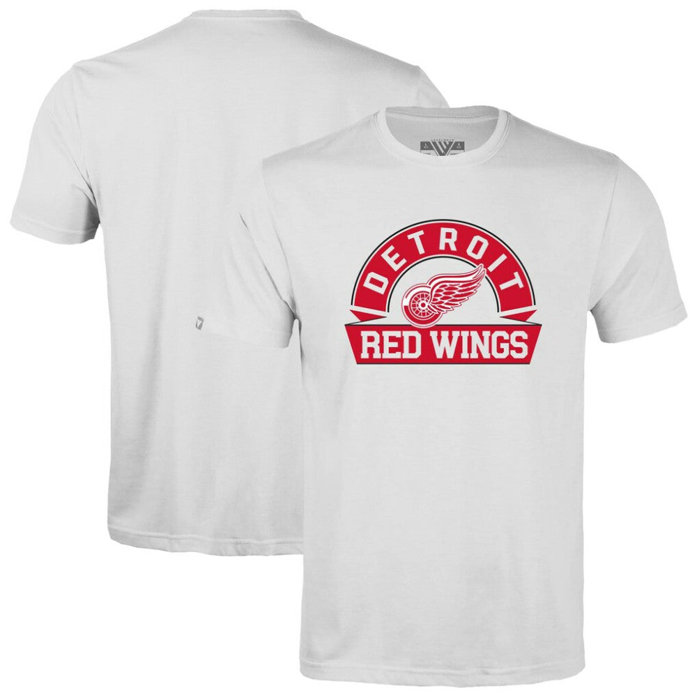 Detroit Red Wings Levelwear Youth Little Richmond Banner Arch T-Shirt -  NHL T-shirts