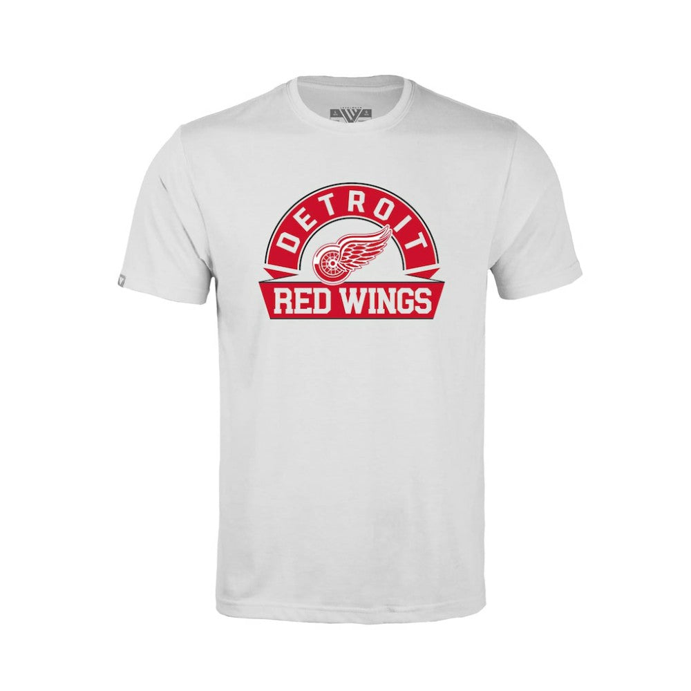 Detroit Red Wings Levelwear Youth Little Richmond Banner Arch T-Shirt -  NHL T-shirts
