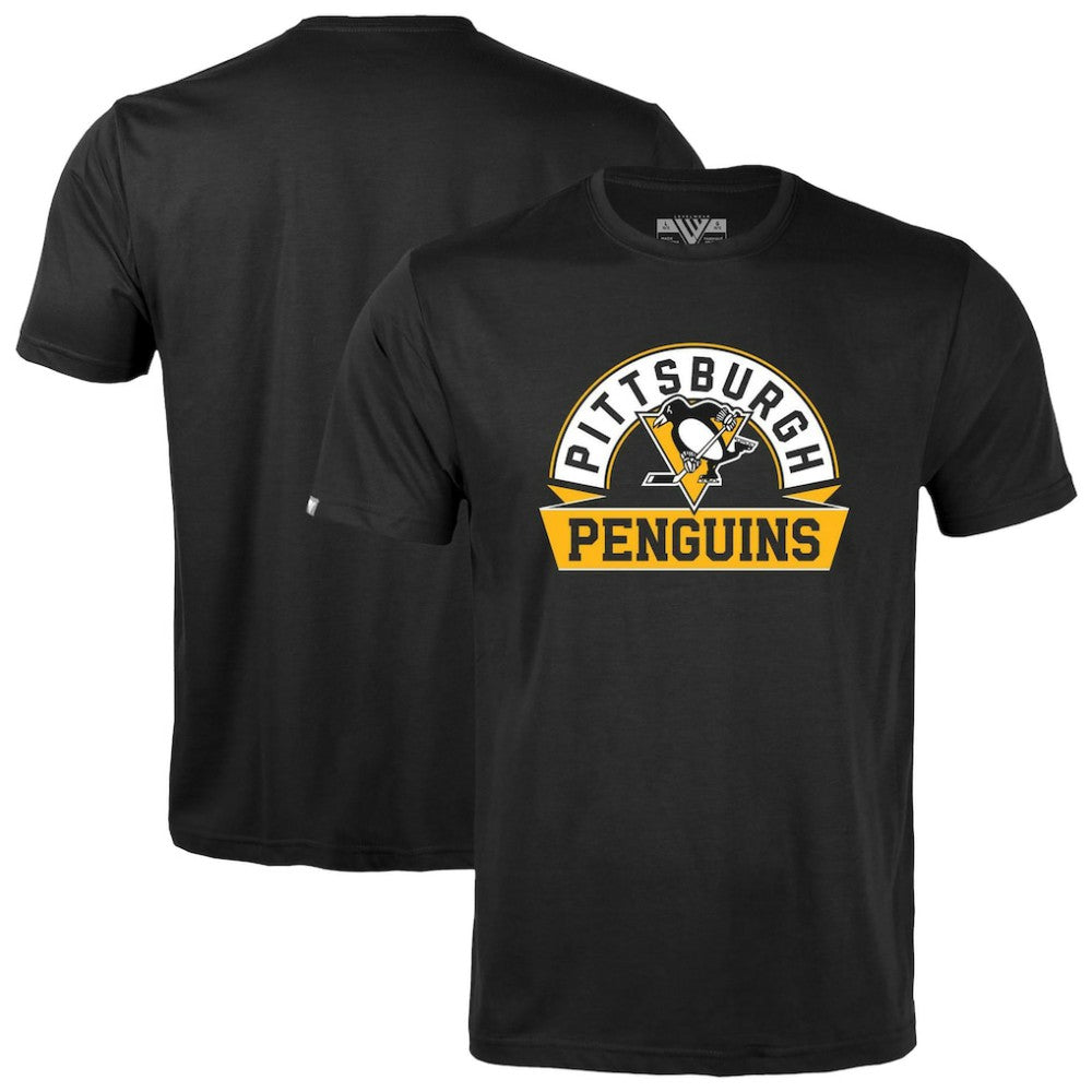 Pittsburgh Penguins Levelwear Youth Little Richmond Banner Arch T-Shirt -  NHL T-shirts