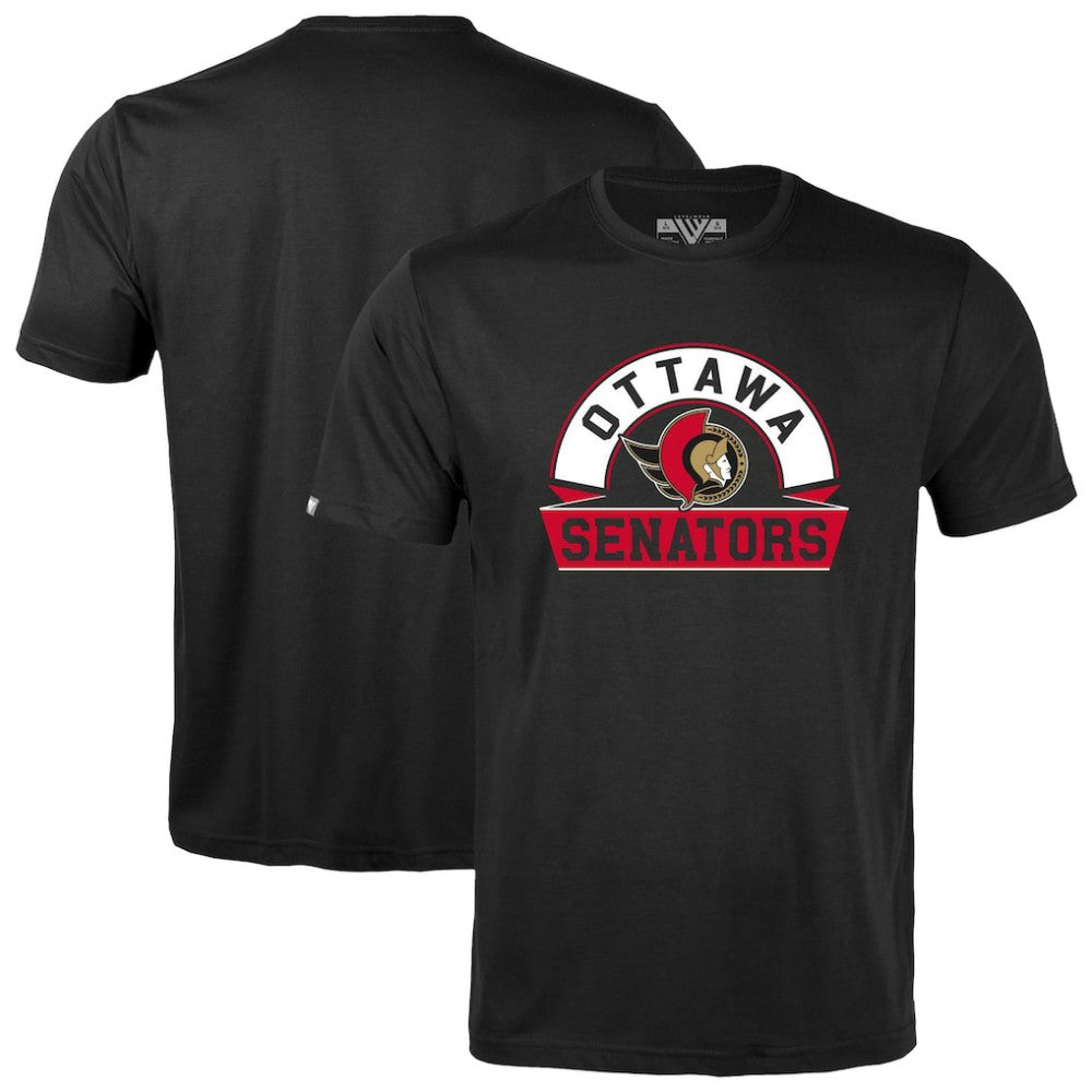 Ottawa Senators Levelwear Youth Little Richmond Banner Arch T-Shirt -  NHL T-shirts