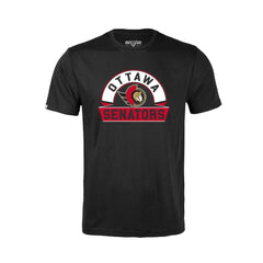 Ottawa Senators Levelwear Youth Little Richmond Banner Arch T-Shirt -  NHL T-shirts