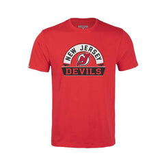 New Jersey Devils Levelwear Youth Little Richmond Banner Arch T-Shirt -  NHL T-shirts