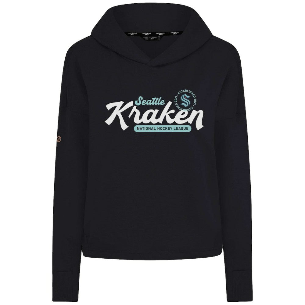 Seattle Kraken Levelwear Women's Sweet Monument Tri-Blend Cropped Pullover Hoodie -  NHL Hoodies