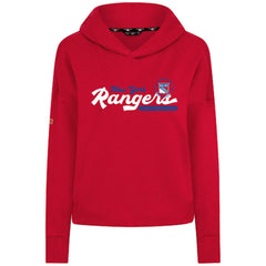 New York Rangers Levelwear Women's Sweet Monument Tri-Blend Cropped Pullover Hoodie -  NHL Hoodies