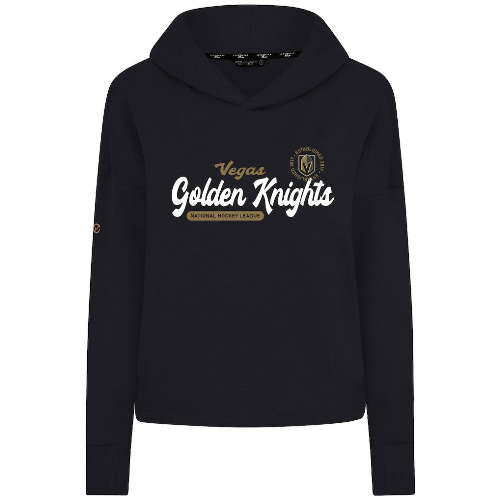Vegas Golden Knights Levelwear Women's Sweet Monument Tri-Blend Cropped Pullover Hoodie -  NHL Hoodies