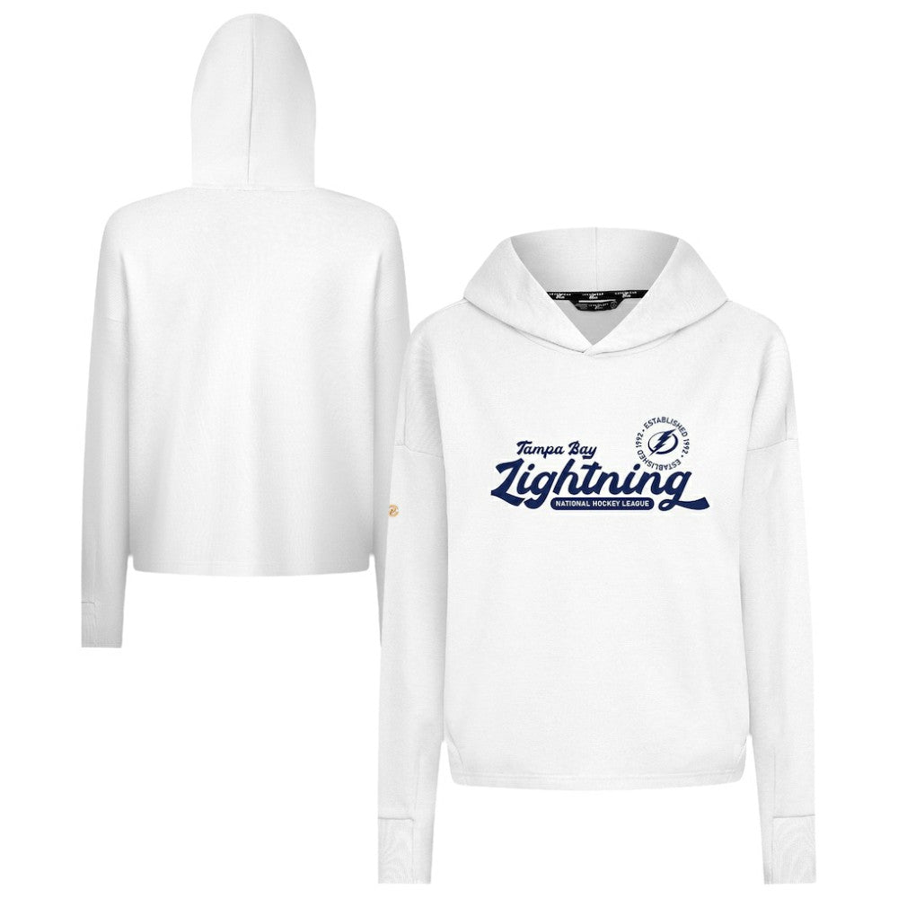 Tampa Bay Lightning Levelwear Women's Sweet Monument Tri-Blend Cropped Pullover Hoodie -  NHL Hoodies