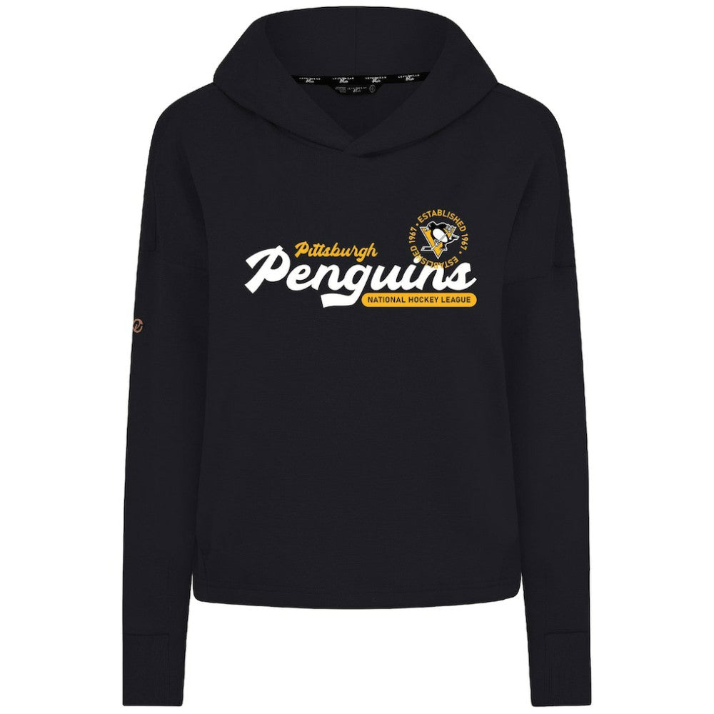 Pittsburgh Penguins Levelwear Women's Sweet Monument Tri-Blend Cropped Pullover Hoodie -  NHL Hoodies