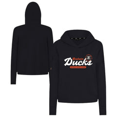 Anaheim Ducks Levelwear Women's Sweet Monument Tri-Blend Cropped Pullover Hoodie -  NHL Hoodies