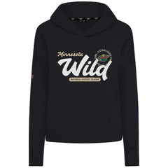 Minnesota Wild Levelwear Women's Sweet Monument Tri-Blend Cropped Pullover Hoodie -  NHL Hoodies